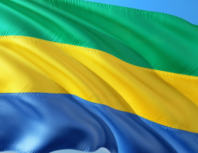 drapeau gabonnais