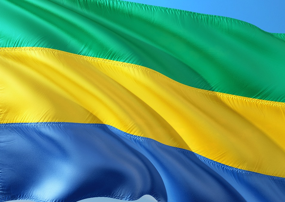 drapeau gabonnais