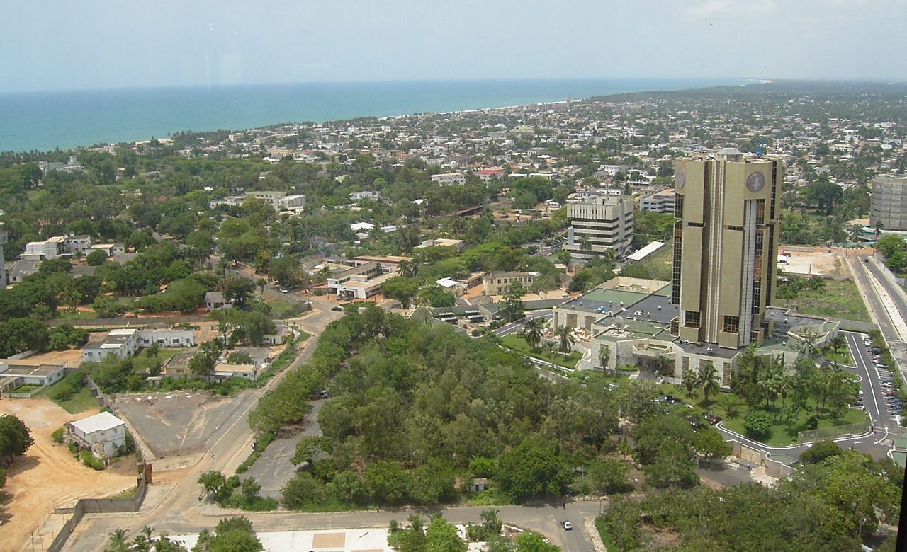 Quartier des administrations Lome Togo