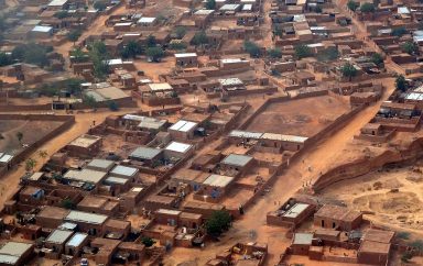 Niamey from the sky