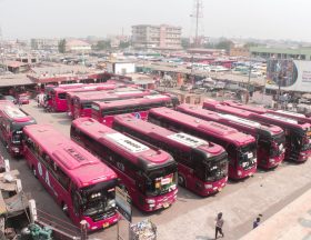 O.A red buses ghana
