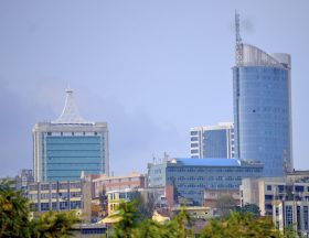 Kigali skyline closeup 2