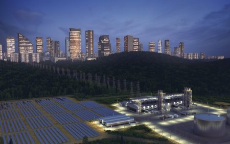 Photo hybrid power plant impression Wartsila Energy Africa