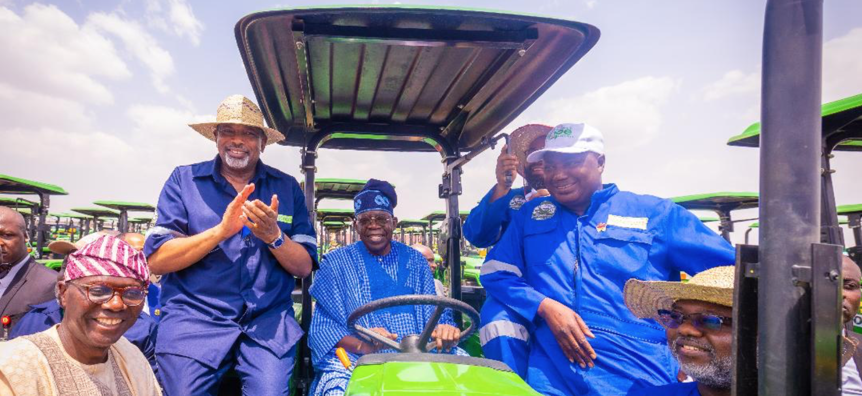 NIGERIA tracteurs agricoles