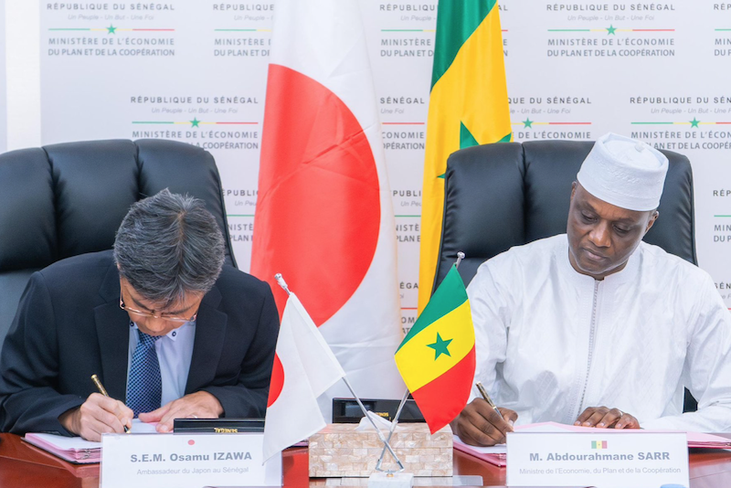 SENEGAL 31 MILLIONS DE $ JAPON 3