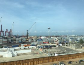Port autonome de Cotonou vu de haut (3)
