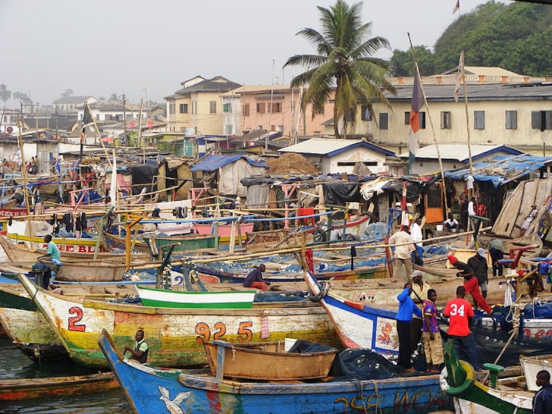 africa african fishermen ghana elmina preview