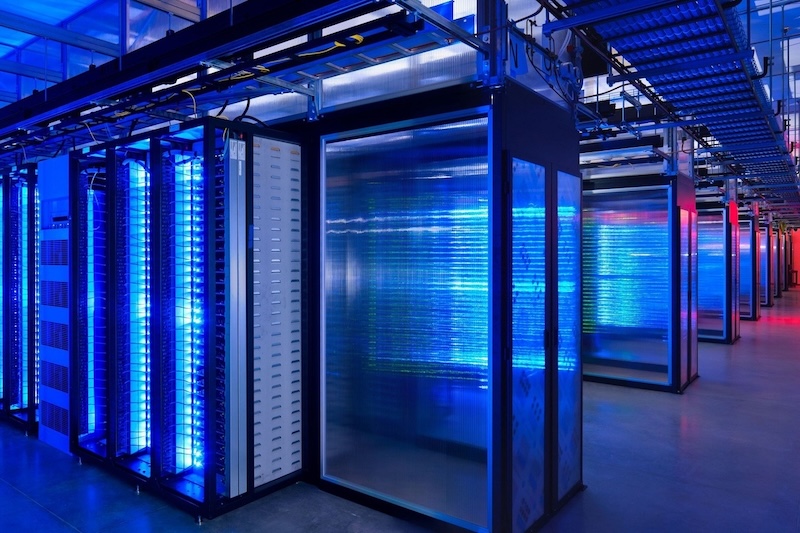 Free computer server room image, public domain CC0 photo. More: View public domain image source <a href=