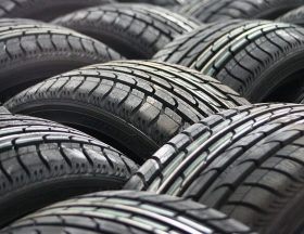 Car tyre. Free public domain CC0 photo.