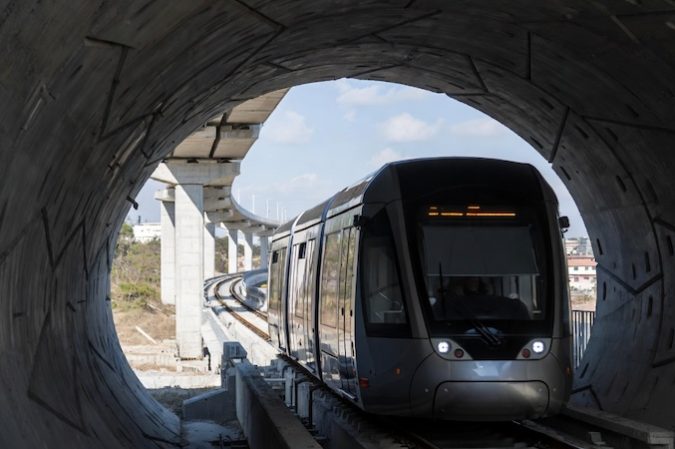 Projet tramway Congo