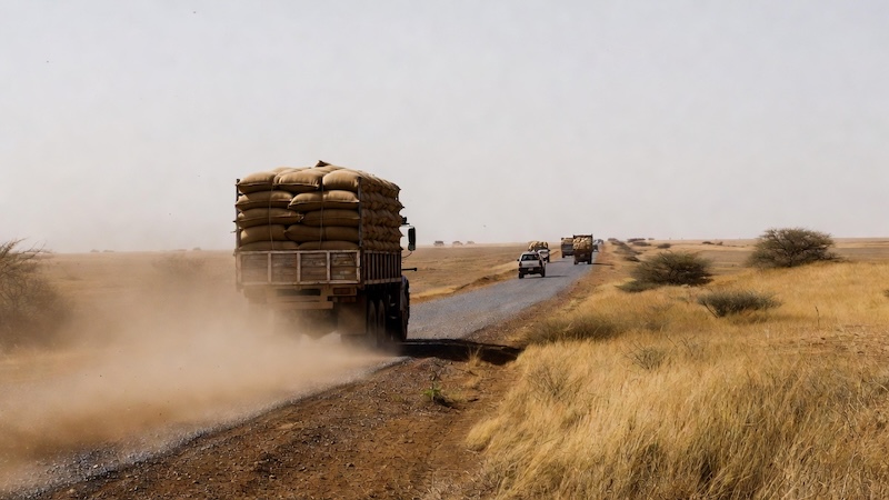 Acheminement du Riz en Afrique