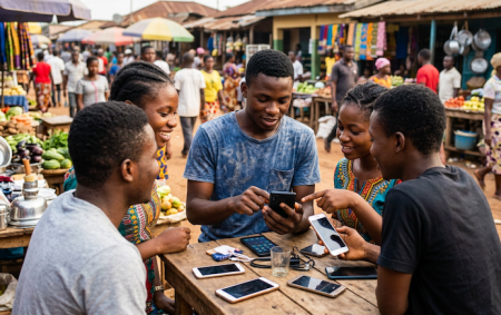 Afrique PIB Smartphones