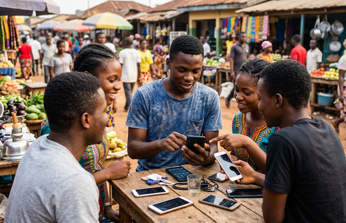 Afrique PIB Smartphones