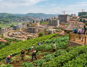 Firefly GeminiFlash Génère une photo réelle pour l'article Rwanda La croissance du PIB portée par les 893336