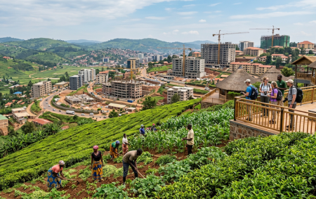 Firefly GeminiFlash Génère une photo réelle pour l'article Rwanda La croissance du PIB portée par les 893336