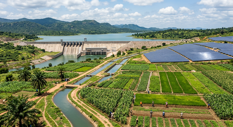 Le Nigéria irrigations barrages énergie durable