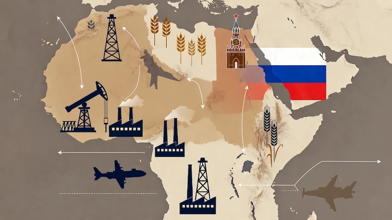 l’influence économique et politique de la Russie sur le continent africain ?